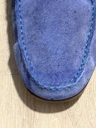Mocasines Tommy Hilfiger ante azul · Talla 43