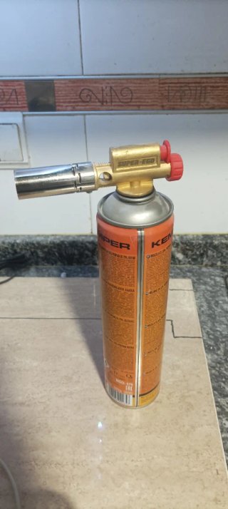 Soplete Kemper con bombona de butano