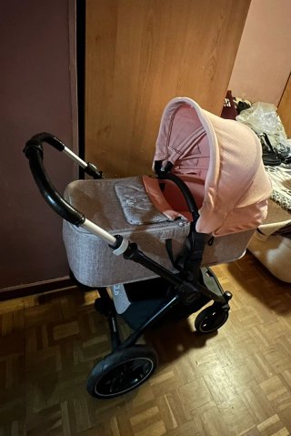 Carrito de bebé Jane color rosa