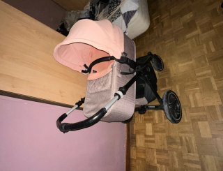 Carrito de bebé Jane color rosa