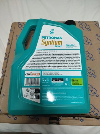 Aceite Petronas Syntium Prime 5W-30 XS 5L