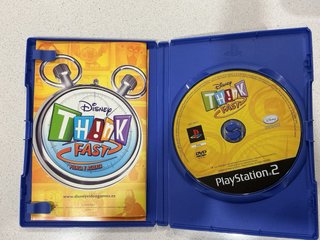 Juego PS2 Disney Think Fast (Trivia)