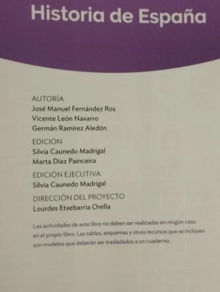 HISTORIA DE ESPAÑA 2 BTO CONSTRUYENDO MUNDOS