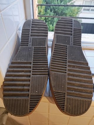 Zapatillas Bershka Beige y Marrón