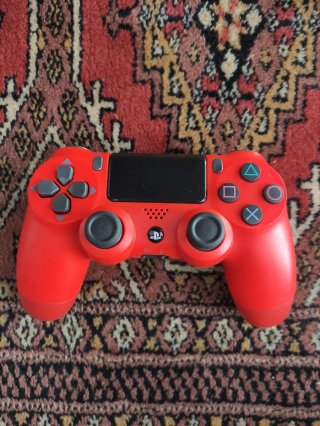 MANDO NUEVO DE PS4 ROJO