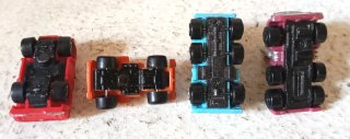 Lote 4 Micro Machines Galoob Vintage Camiones GIG