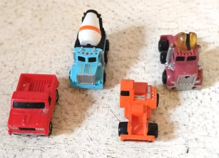 Lote 4 Micro Machines Galoob Vintage Camiones GIG