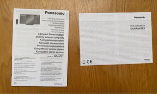 Panasonic SC-HC17 Sistema Estéreo Compacto