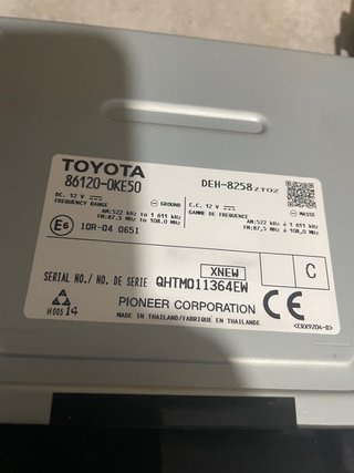 Pantalla Toyota Hilux Revo 2018-2022