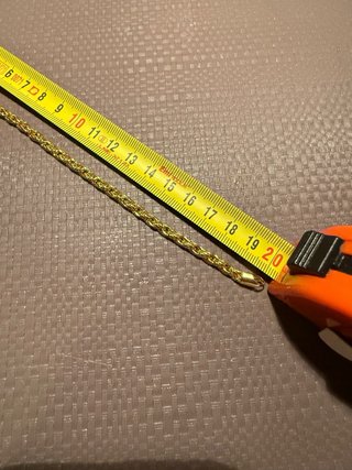 Braccialetto effetto oro