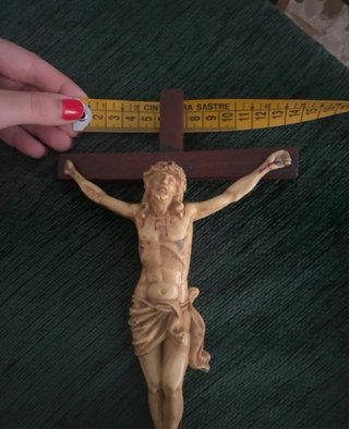 Cristo de madera para colgar