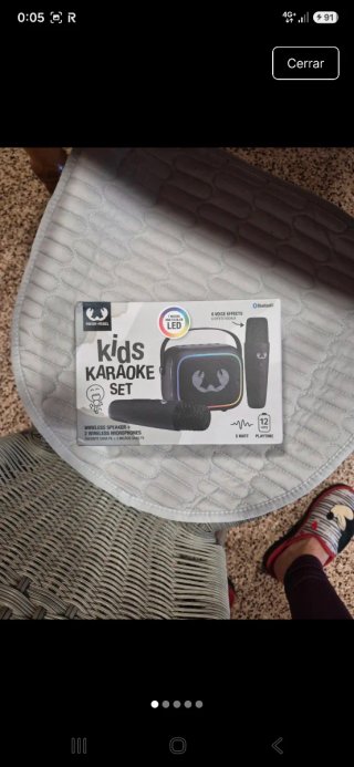 Karaoke Fresh Rebel con 2 micros