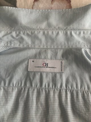 Camisa Carolina Herrera Hombre Manga Larga
