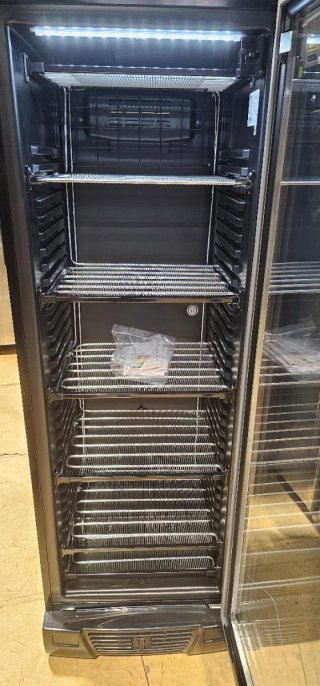 Congelador Vertical Puerta Cristal