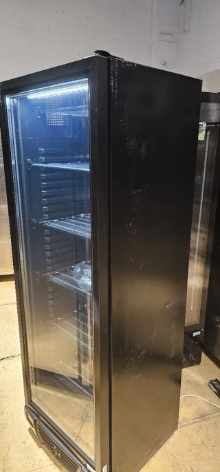 Congelador Vertical Puerta Cristal