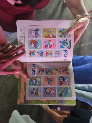 Libro infantil pitufo