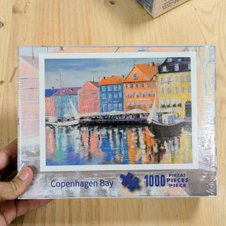 Puzzle Puerto de Copenhague 1000 piezas