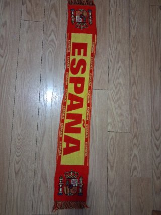 Bufanda España Roja y Amarilla
