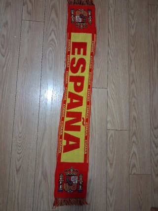 Bufanda España Roja y Amarilla