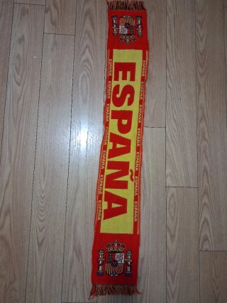 Bufanda España Roja y Amarilla