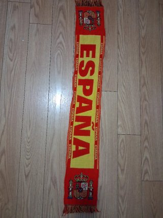 Bufanda España Roja y Amarilla