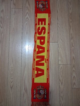 Bufanda España Roja y Amarilla