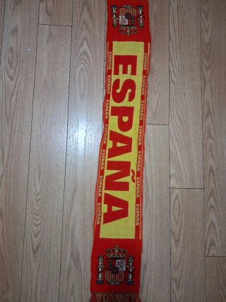 Bufanda España Roja y Amarilla