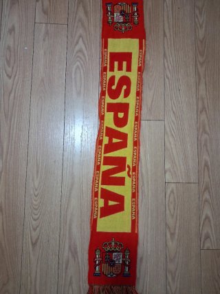 Bufanda España Roja y Amarilla