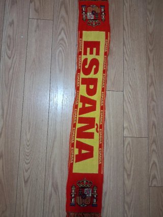 Bufanda España Roja y Amarilla