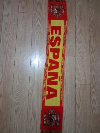 Bufanda España Roja y Amarilla