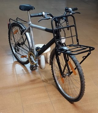 Bicicleta 26.P 7 V 3 Platos con portaequipage