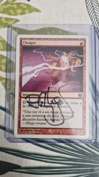 Cartas Magic Firmadas - Randy Gallegos