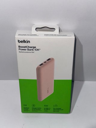 Belkin Power Bank 10000 mAh 15W Rosa