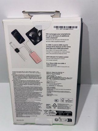 Belkin Power Bank 10000 mAh 15W Rosa