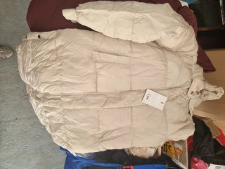 Chaqueta beige talla M
