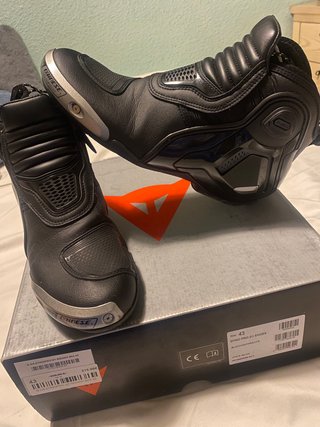 URGE HOY! BOTAS MOTO DAINESE CUERO DYNO PRO D1 43