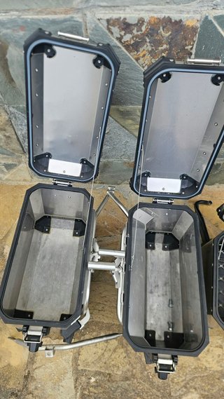 Maletas Aluminio Voge 525 DSX + Soportes