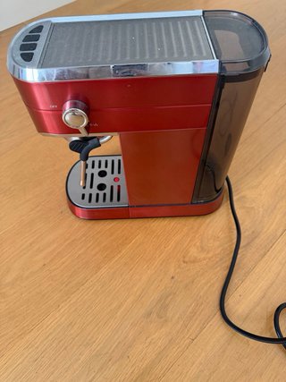 Cafetera Klarstein Roja