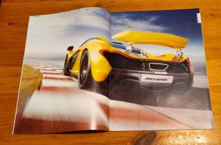 1:43 McLaren P1 2014 + Fascicolo Supercars GT