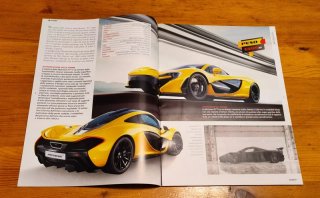 1:43 McLaren P1 2014 + Fascicolo Supercars GT