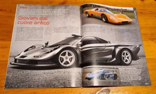 1:43 McLaren P1 2014 + Fascicolo Supercars GT