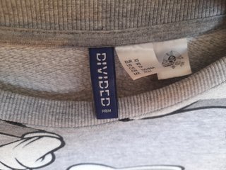 Sudadera Bugs Bunny H&M Talla XS