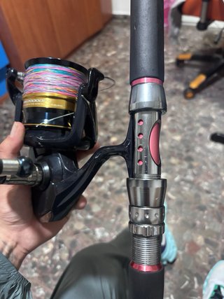 Equipo de pesca popping