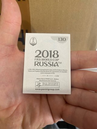Cromo Cristiano Ronaldo Rusia 2018