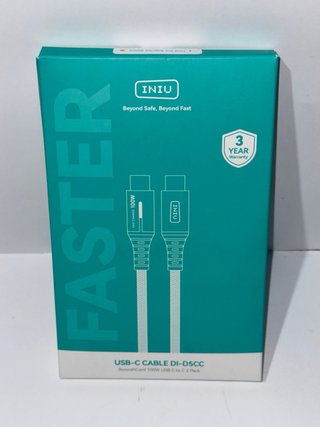 2 Cables USB-C INIU 100W 2m