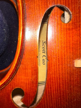 Violín Scott Cao 3/4