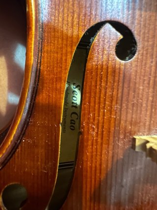 Violín Scott Cao 3/4