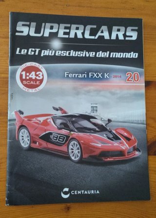 1:43 Ferrari FXX K 2014 + Fascicolo Supercars GT