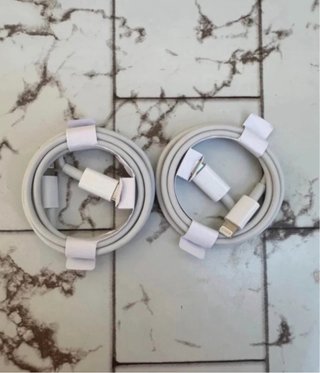 2 Cables Lightning Originales Apple iPhone