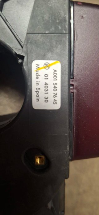 Mando Mercedes ML 2002 A0015407645